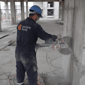 Sarıyer Bahçeköy Yeniköy Duvar Kesme çalışması